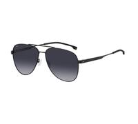Hugo Boss Homme BOSS 1641/S 003/9O Lunettes de soleil Acier Noir-opaque Gris Pilote Ombré