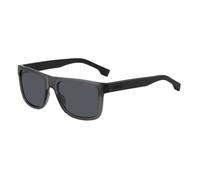 Lunettes de Soleil HUGO BOSS BOSS 1647/S 55/18/145 R6S GREY BLACK CELL. P. INJ FRAMES MAN HUGO BOSS BOSS 1647/S GREY