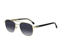 Lunettes de Soleil HUGO BOSS BOSS 1723/S 56/20/150 RHL GOLD BLACK 2 METAL FRAMES MAN HUGO BOSS BOSS 1723/S GOLD BLACK 2