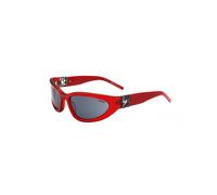 HUGO Monture optique en acétate rouge avec monogramme 3D - Style HG 1255/SC9A59IR, 58109448 Rouge pcs.