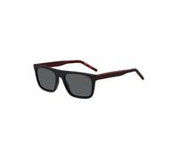 Lunettes de Soleil HUGO HG 1297/S 54/19/145 OIT BLACK RED ACETATE FRAMES UNISEX HUGO HG 1297/S BLACK RED Sunglass frames