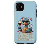 Lunettes de Soleil Humoristiques avec Citation Sarcastique de Canard Coque pour iPhone 11
