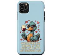 Lunettes de Soleil Humoristiques avec Citation Sarcastique de Canard Coque pour iPhone 11 Pro Max