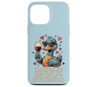 Lunettes de Soleil Humoristiques avec Citation Sarcastique de Canard Coque pour iPhone 13 Pro Max