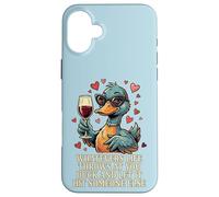 Lunettes de Soleil Humoristiques avec Citation Sarcastique de Canard Coque pour iPhone 16 Plus