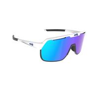 AZR Lunettes vélo Victory RX Cat 3 Blanc écran bleu