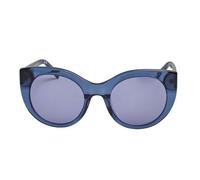 Dkny - Lunettes de soleil œil de chat oversize - Femme - Accessoires - Bleu - Taille: ONE Size