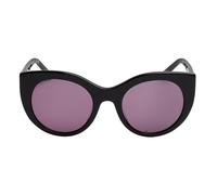 Lunettes de soleil ?il de chat oversize pour femmes DK517S-Le noir