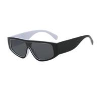 Lunettes de soleil œil de chat pour femmes, style rétro, pour l'extérieur, les voyages, la conduite, UV400 (noir, blanc, gris)