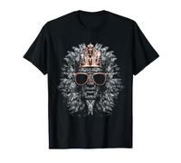 Lunettes de Soleil imprimé Pharaon égyptien T-Shirt