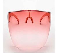 Lunettes De Soleil Intégrales Masque Femmes Hommes Lunettes De Protection Lunettes Lunettes Lentille Sphérique Couverte Anti-Pulvérisation Lunettes De Soleil De Cyclisme - Type Red #B