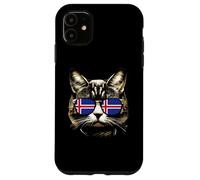 Lunettes de soleil islandaises pour amoureux des chats islandais Coque pour iPhone 11