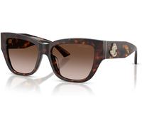 Jimmy Choo Femme Jimmy Choo JC5039BU 500213 Lunettes de soleil Acétate Tortue Marron Pillow Normale Ombré
