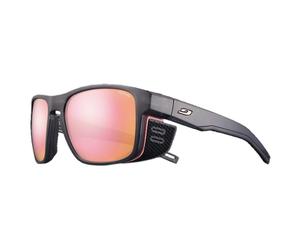 Lunettes de soleil Julbo Shield M SP4 noir translu/bleu glacier/rose