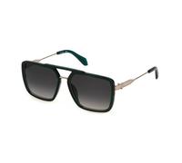 Lunettes de Soleil - JUST CAVALLI - SJC040 - 0G61 VERDE TRASPARENTE LUCIDO - Résine - Tendance
