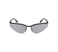 Karl Lagerfeld Unisex KL352S 001 Lunettes de soleil Métal Noir Carré Normale Normale