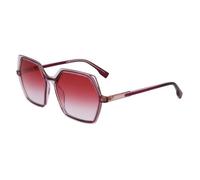 KARL LAGERFELD Kl6083s Lunettes de Soleil, Fraise foncé/Rose, Taille Unique Femme