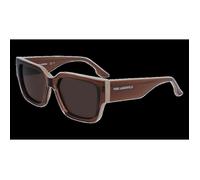 Lunettes de Soleil KARL LAGERFELD KL6142S 55/17/145 246 LIGHT BROWN INJECTED CP UNISEX KL6142S LIGHT BROWN SUN 55 17 145