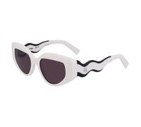 Lunettes de Soleil Karl Lagerfeld KL6144S 50/18/140 MATTE WHITE générique unisexe KL6144S