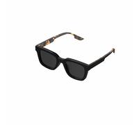 Komono Lunettes de soleil Bobby – Unisexes carrées en Bio-Nylon, verres anti-rayures, UV – Noir TU