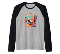 Lunettes de soleil Labrador Retriever Dog Pet Art pour enfants garçons filles Manche Raglan