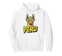 Lunettes de Soleil Lama du Pérou, Cool rétro Animal, drôle Amateur de Voyage Sweat à Capuche