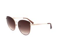 Lunettes de Soleil Longchamp LO158S 721 GOLD/BEIGE 60/16/140 Femme