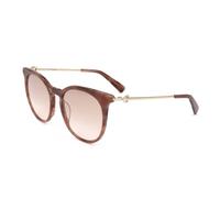 Lunettes de soleil Longchamp Lo693s col. 275 Unisexe Ronds Maron