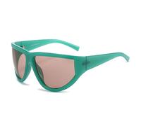 Lunettes de soleil lunettes de soleil grand cadre cyclisme Future Technology lunettes de soleil cyberpunk lunettes de soleil accessoires de mode