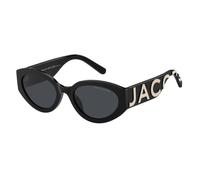 Lunettes de soleil Marc Jacobs MARC 694/G/S BLACK WHITE (80S 2K) - Aviator - Protection 3 - Gris