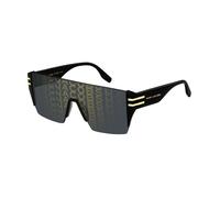 Lunettes de Soleil Marc Jacobs MARC 712/S 99/1/145 BLACK/GREY GOLD LOGO acétate homme MARC 712/S