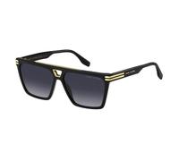 Marc Jacobs MARC 717/S 807, Lunettes de soleil, Carrée, Homme, Noir