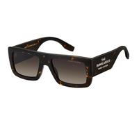 Lunettes de Soleil Marc Jacobs MARC 775/S DARK HAVANA/BROWN SHADED 53/18/145 unisexe