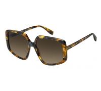Lunettes de Soleil Marc Jacobs MJ 1128/S Brown green havana 57/17/140 Femme