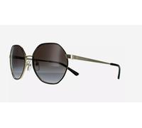Lunettes De Soleil Michael Kors MK1072 10148G Or Clair Noir Gris Foncé Dégradé