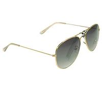 Lunettes de soleil Miobo style pilote avec charnière à ressort - Différentes couleurs - Noir - taille unique