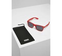 Mister Tee Lunettes de soleil rouge / noir / blanc, Taille One Size