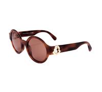 Lunettes de Soleil Moncler ML0243 RED HAVANA 51/23/135 Femme