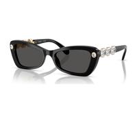 Lunettes de soleil, Monture papillon, SK6033, Noires OS