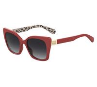 Lunettes de Soleil MOSCHINO LOVE MOL000/S 3VJ RED ANIMALIER 53/19/140 Femme