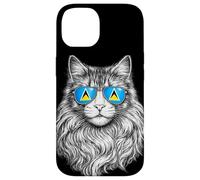 Lunettes de Soleil Motif Drapeau de Sainte-Lucie Coque pour iPhone 14