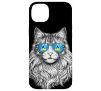 Lunettes de Soleil Motif Drapeau de Sainte-Lucie Coque pour iPhone 14 Plus