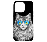 Lunettes de Soleil Motif Drapeau de Sainte-Lucie Coque pour iPhone 15 Pro Max