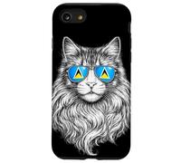 Lunettes de Soleil Motif Drapeau de Sainte-Lucie Coque pour iPhone SE (2020) / 7/8