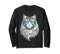 Lunettes de Soleil Motif Drapeau de Sainte-Lucie Manche Longue