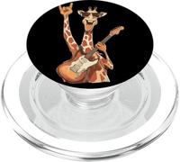 Lunettes de Soleil Motif Girafe Rock Musique drôle Animal PopSockets PopGrip pour MagSafe