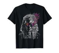 Lunettes de Soleil Motif Pharaon égyptien Graphique T-Shirt