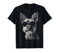 Lunettes de soleil motif terrier écossais T-Shirt