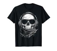 Lunettes de Soleil Motif tête de Mort T-Shirt