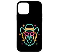 Lunettes de Soleil Motif Visage de Chien de Cowboy - Rose Cool Coque pour iPhone 12 Mini